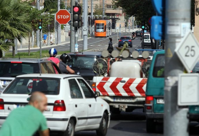 Tram d'Alacant en la calle