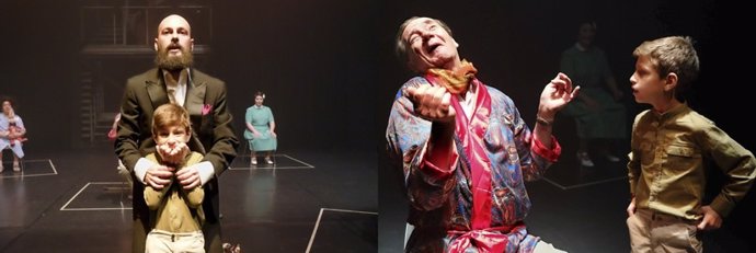 Seis personas sin hogar protagonizan una obra de teatro