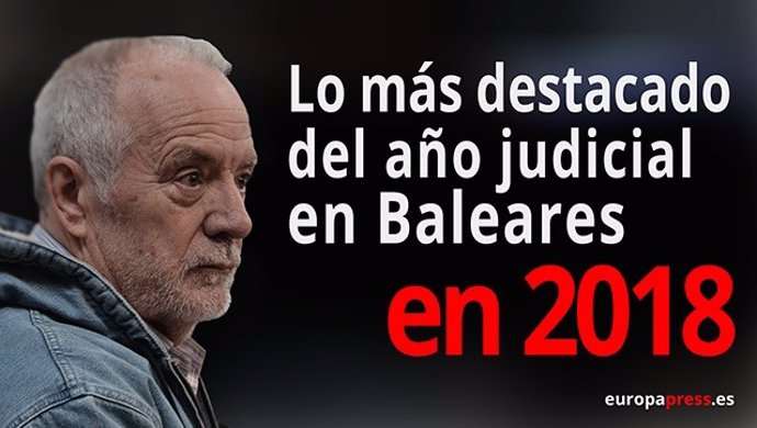 Lo más destacado del año judicial en Baleares 2018