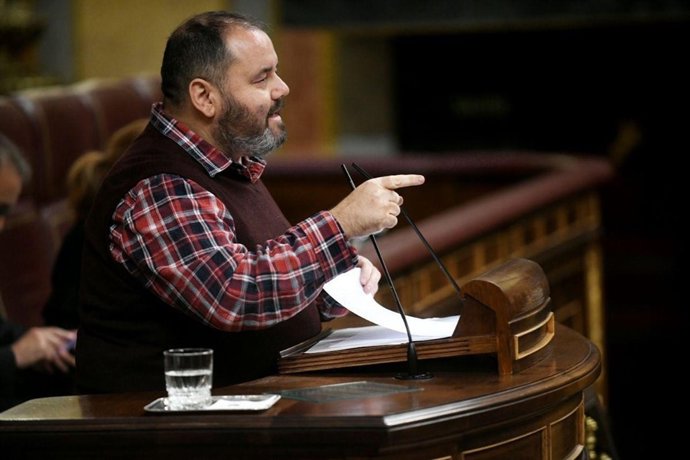 El portaveu dels comuns i diputat al Congrés, Joan Mena.