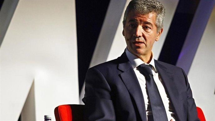 El consejero delegado del Atlético de Madrid, Miguel Ángel Gil Marín