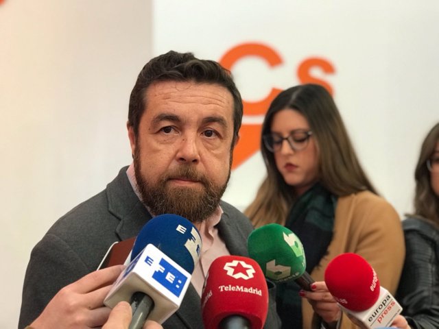 Miguel Gutiérrez, de Ciudadanos, apoya los PGS 2018