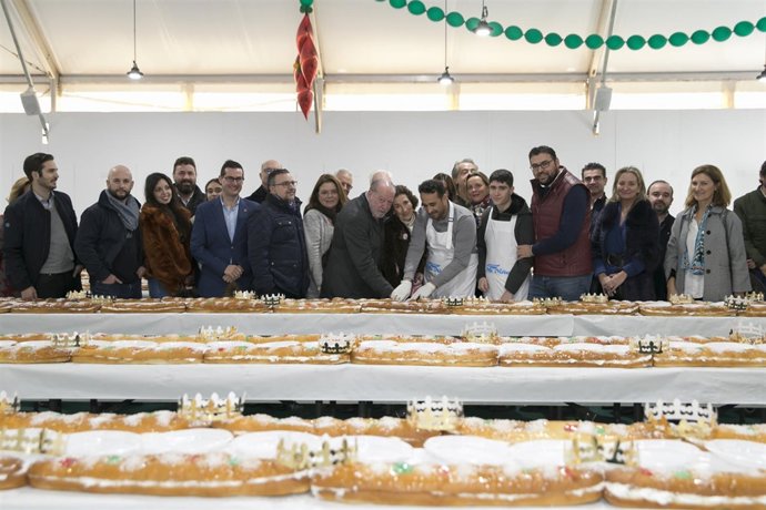 Roscón de Reyes solidario de la Diputación a beneficio de Andex
