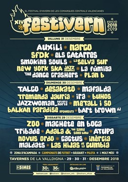 Cartel del Festivern 2018-2019
