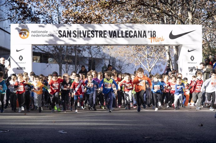 La San Silvestre Vallecana Mini celebra su cuarta edición con 1.500 niños