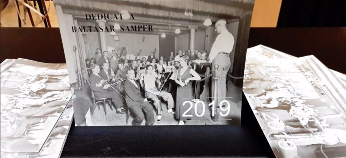 Calendario 2019 de la OCB dedicado a Baltasar Samper