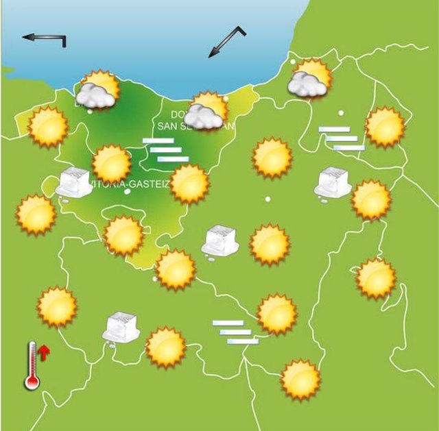 Previsiones meteorológicas para el 30 de diciembre
