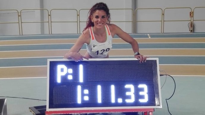 La atleta española Laura Bueno