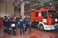 Herido un joven tras un incendio de vivienda en Mengíbar (Jaén)