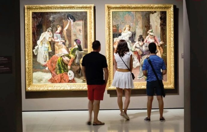 Exposició d'art al MNAC
