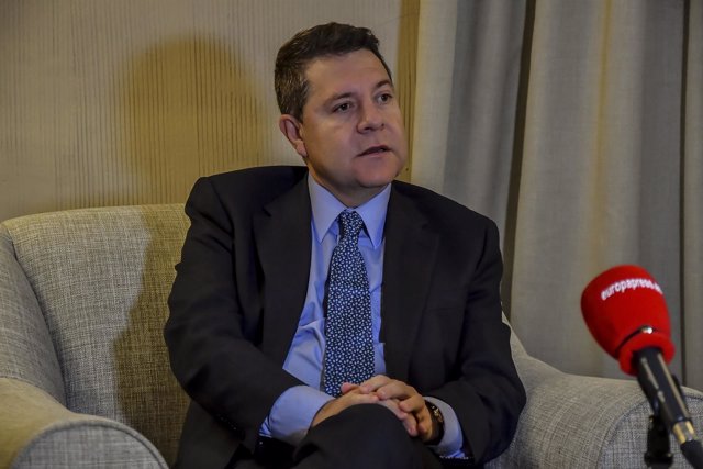 Entrevista de Europa Press al presidente de Castilla-La Mancha, Emiliano García-