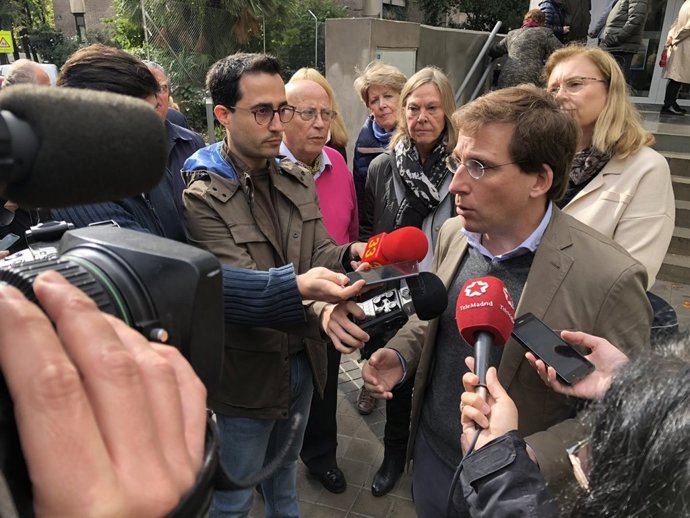 El portavoz del PP en el Ayuntamiento de Madrid, José Luis Martínez Almeida