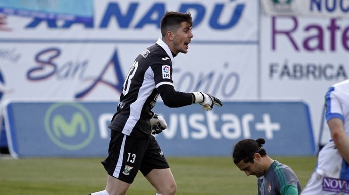 Jon Ander Serantes, portero del Leganés