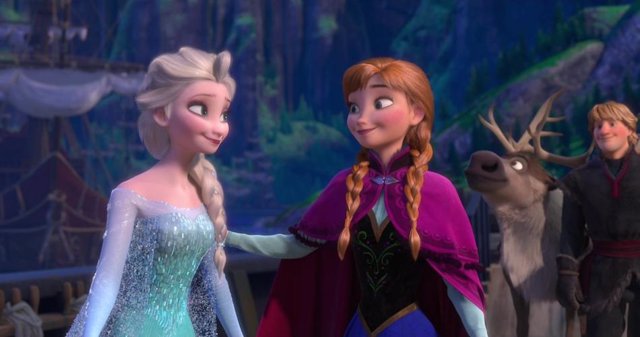 Elsa y Anna en Frozen