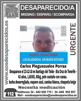 Cartel de sosdesaparecidos