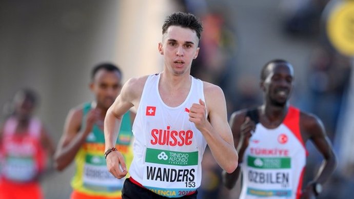 El atleta suizo Julien Wanders