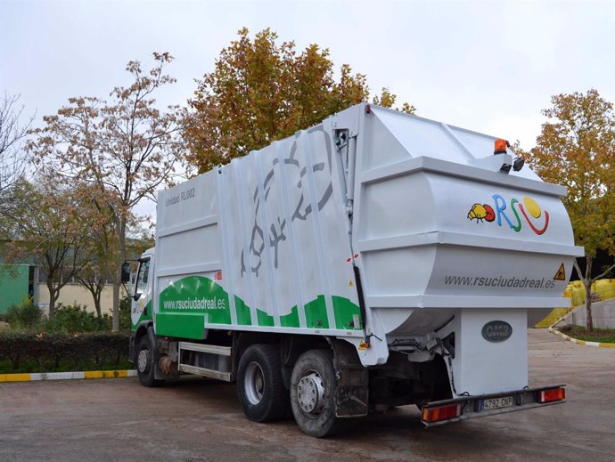 Camión de recogida de basuras