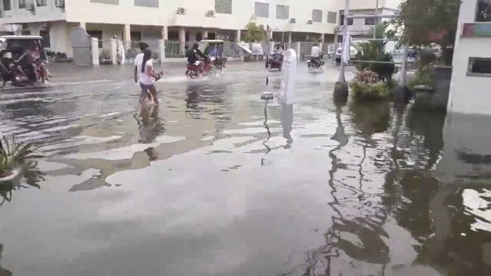 Inundaciones por el paso de la tormenta 'Usman'