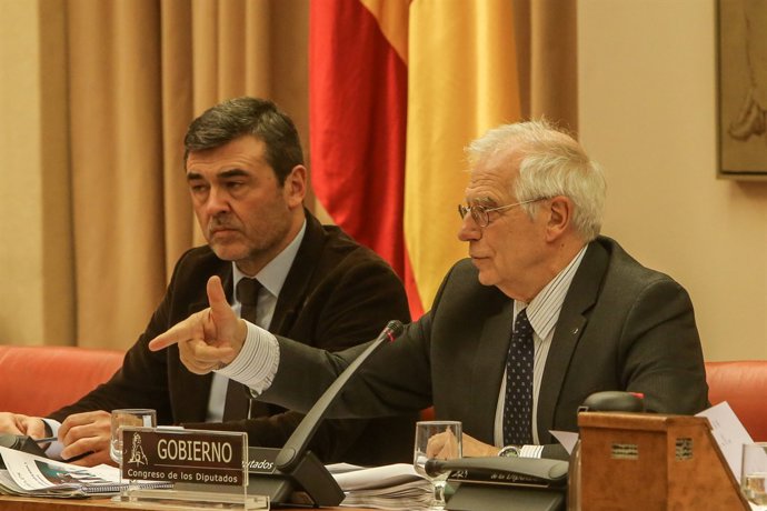 Compareixença de Josep Borrell en Comissió d'Afers exteriors