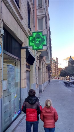 Mucho frío en Bilbao, -2ºC (archivo)