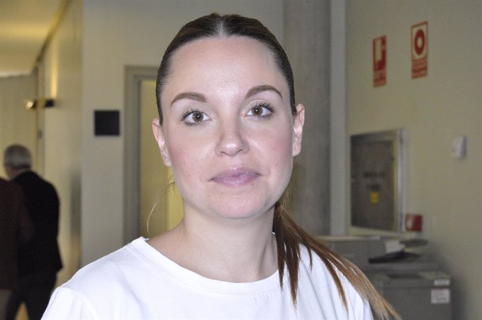 Maru Díaz, portavoz de Podemos