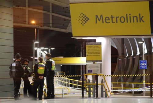 Apuñalamiento en una estación de Manchester en Nochevieja