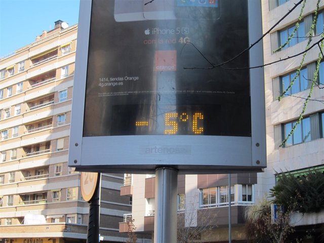 Frío en Castilla y León