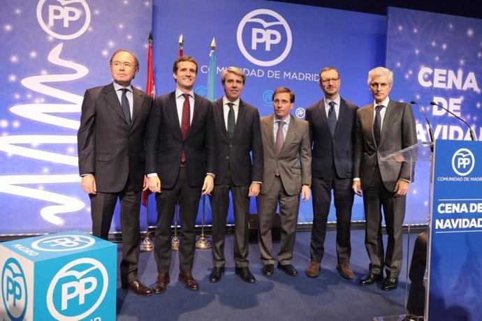 Cena del PP de Madrid con Pablo Casado