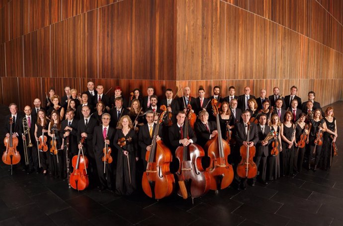 La Orquesta Sinfónica de Navarra.