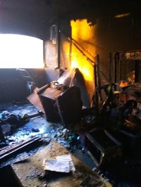 Herida una mujer de 84 años tras el incendio en una vivienda de Málaga capital