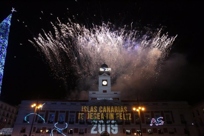 Nochevieja en Puerta del Sol
