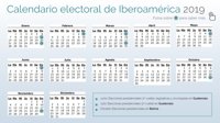 Calendario electoral de Iberoamérica en 2019