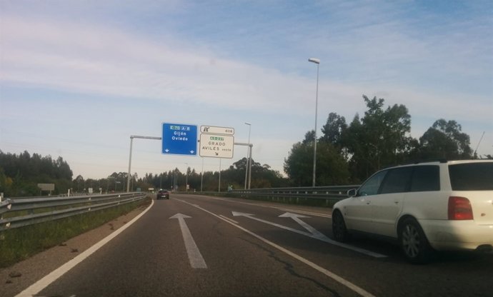 Tráfico, accidentes de tráfico, carretera, Autovía del Cantábrico, A-8