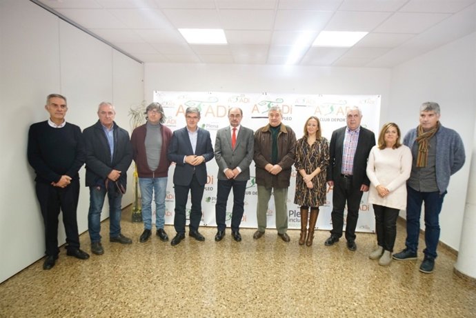 Lambán ha visitado hoy los centros de Atadi en Teruel