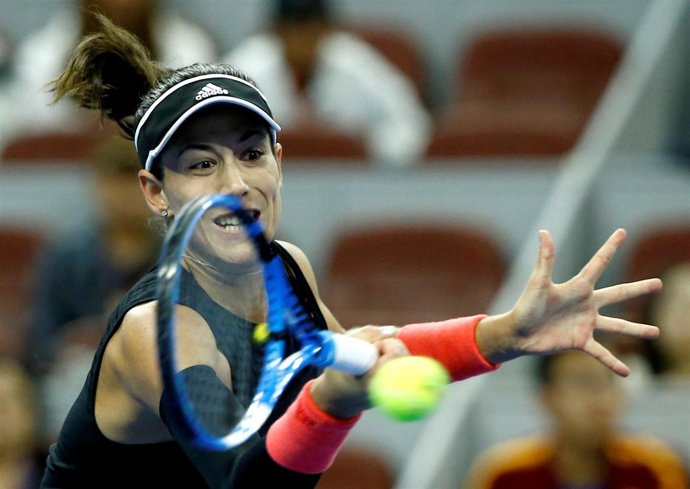 La tenista española Garbiñe Muguruza