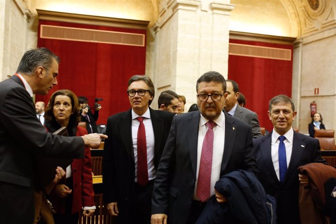  Sesión constitutiva del Parlamento andaluz de la XI legislatura.