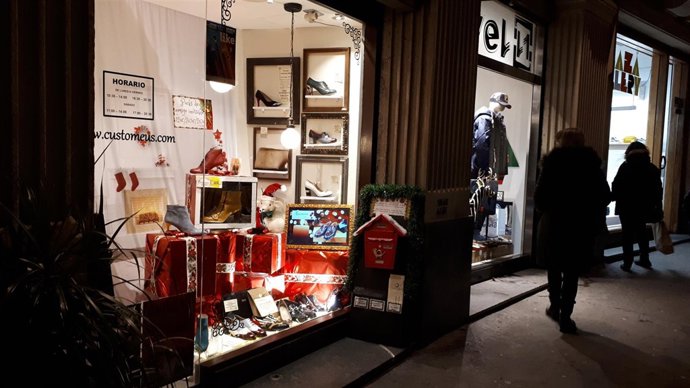 Imagen de un comercio de Bilbao