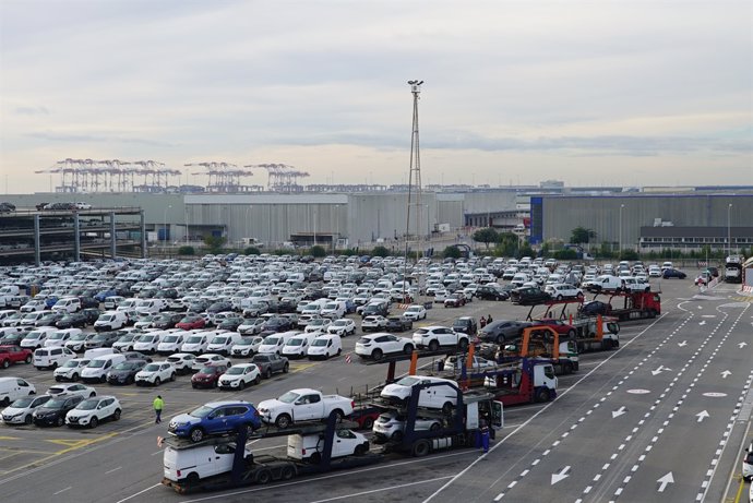 Centre de distribució de Nissan al Port de Barcelona