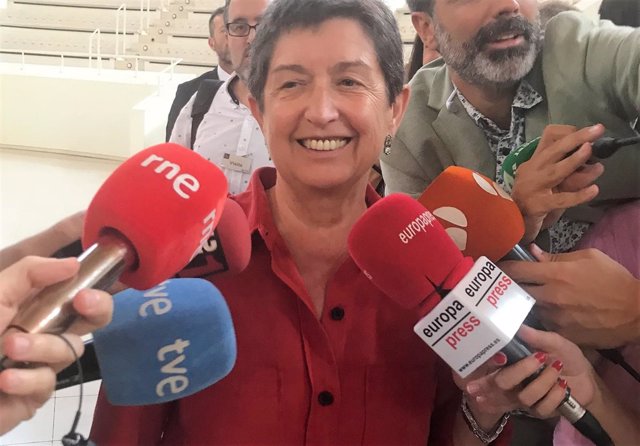 La delegada del Gobierno en Catalunya, Teresa Cunillera