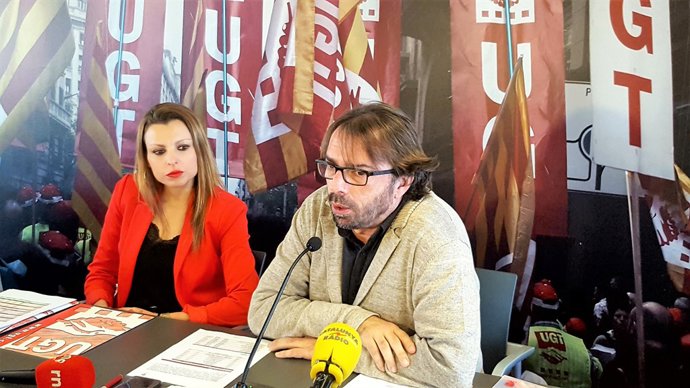 Nuria Gilgado, Camil Ros (UGT)