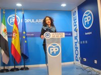 El PP extremeño critica la "representación institucional nefasta" que el PSOE da a la región en materia de tren