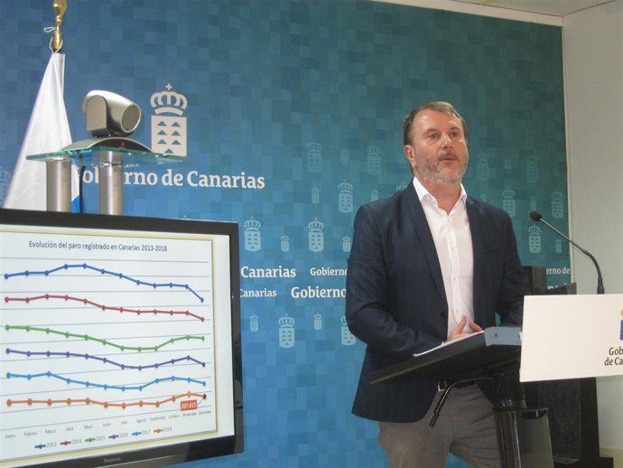 Sergio Alonso, en rueda de prensa