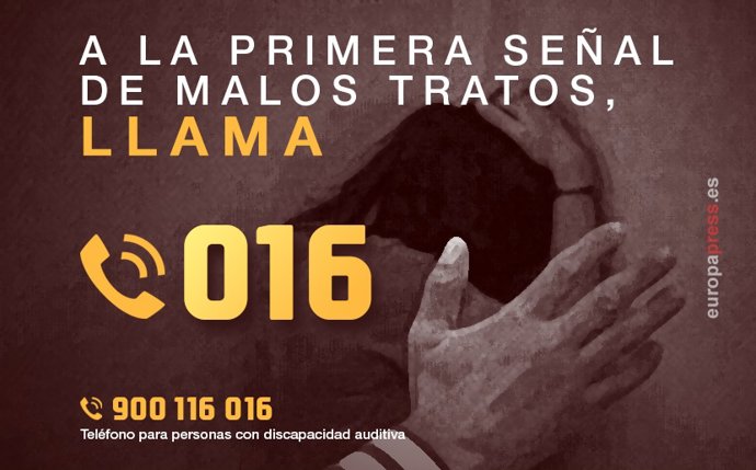 016, Telfon Ajuda Maltractaments, Violncia De Gnere