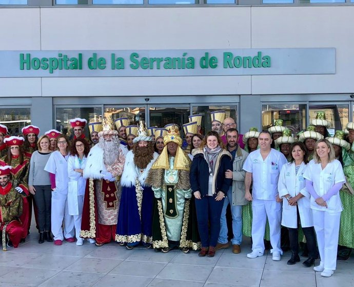 Visita Reyes Magos Hospital de la Serranía de Ronda