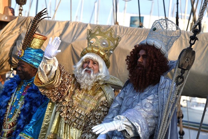 Cabalgata de Reyes Magos en Barcelona