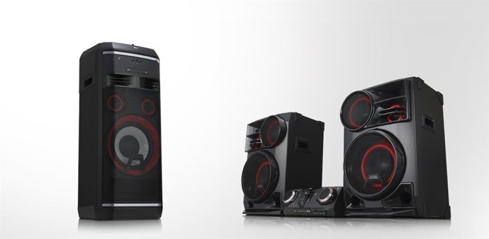 Gama altavoces XBOOM de LG