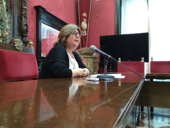 La portavoz adjunta del Ayuntamiento, Ana Muñoz