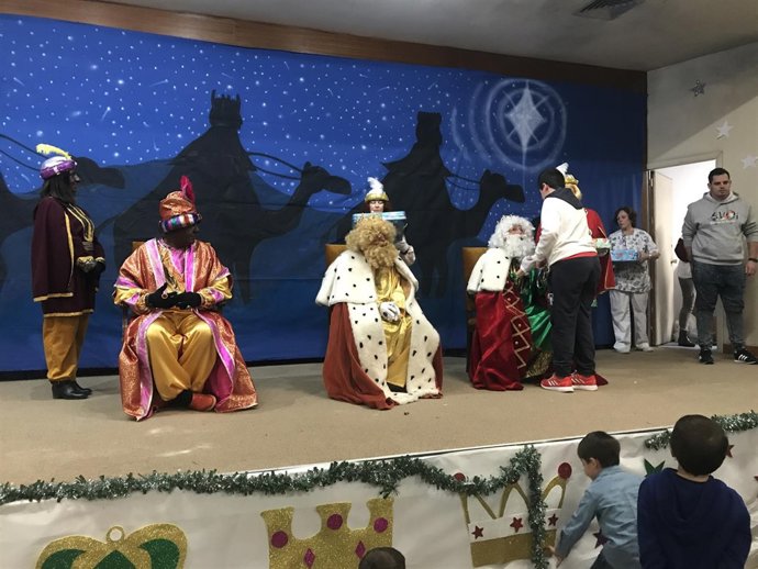 Fiesta reyes 2019 en el Hospital Materno Infantil de Málaga