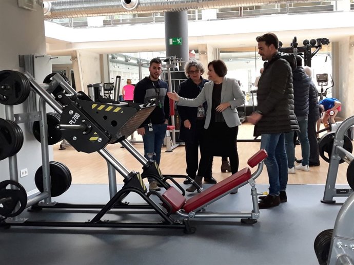 Visita de la Junta al Centro Deportivo Urbano