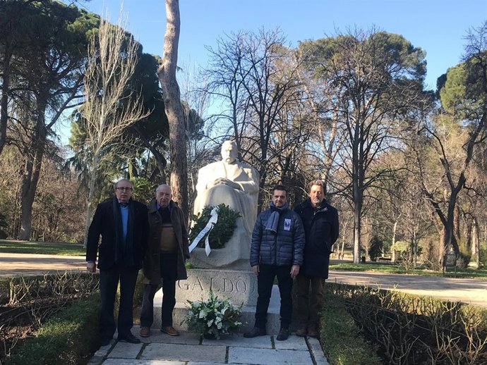 MAURICIO VALIENTE EN EL HOMENAJE A BENITO PÉREZ GALDÓS
